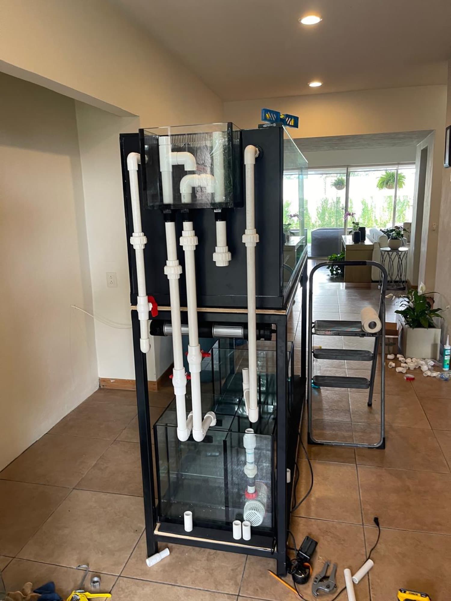 Sistema en base de acero con sump — foto 2